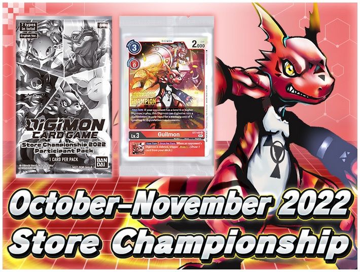 Digimon Store Championship November The Gamers' Emporium Swansea