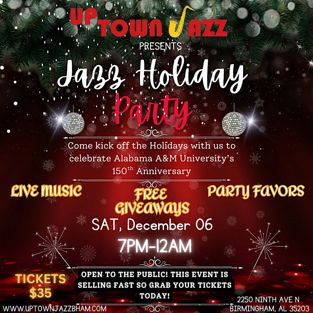 JAZZ HOLIDAY PARTY!!!