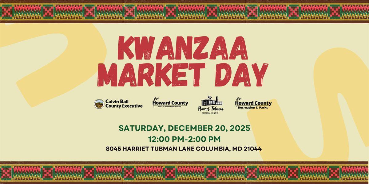 Kwanzaa Market Day