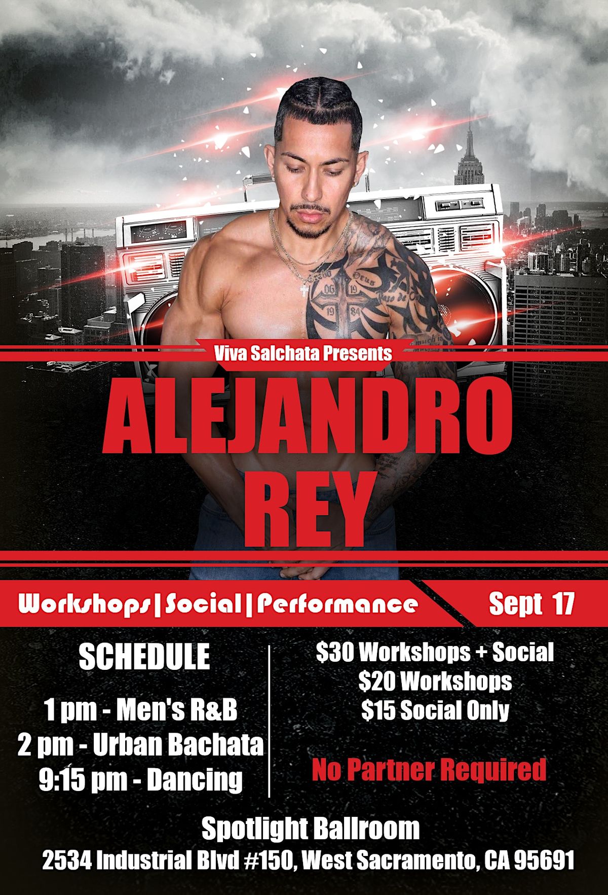 Alejandro Rey Teaching & Performing LIVE in Sacramento at Spotlight ...
