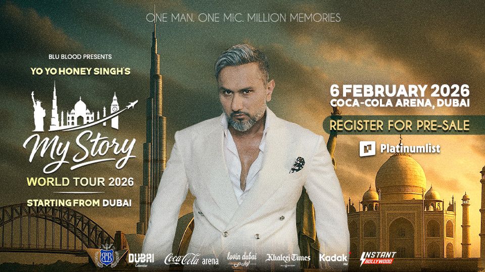 Yo Yo Honey Singh - My Story World Tour Live in Dubai