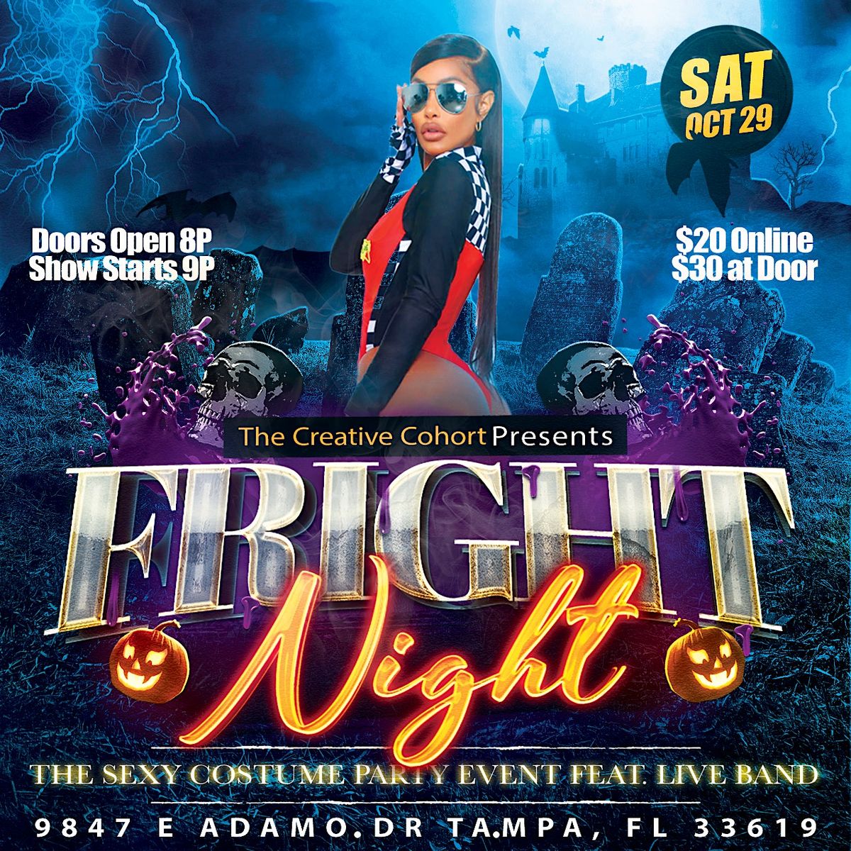 Fright Night: The Sexy Halloween Costume Party (LADIES FREE Until 11P ...