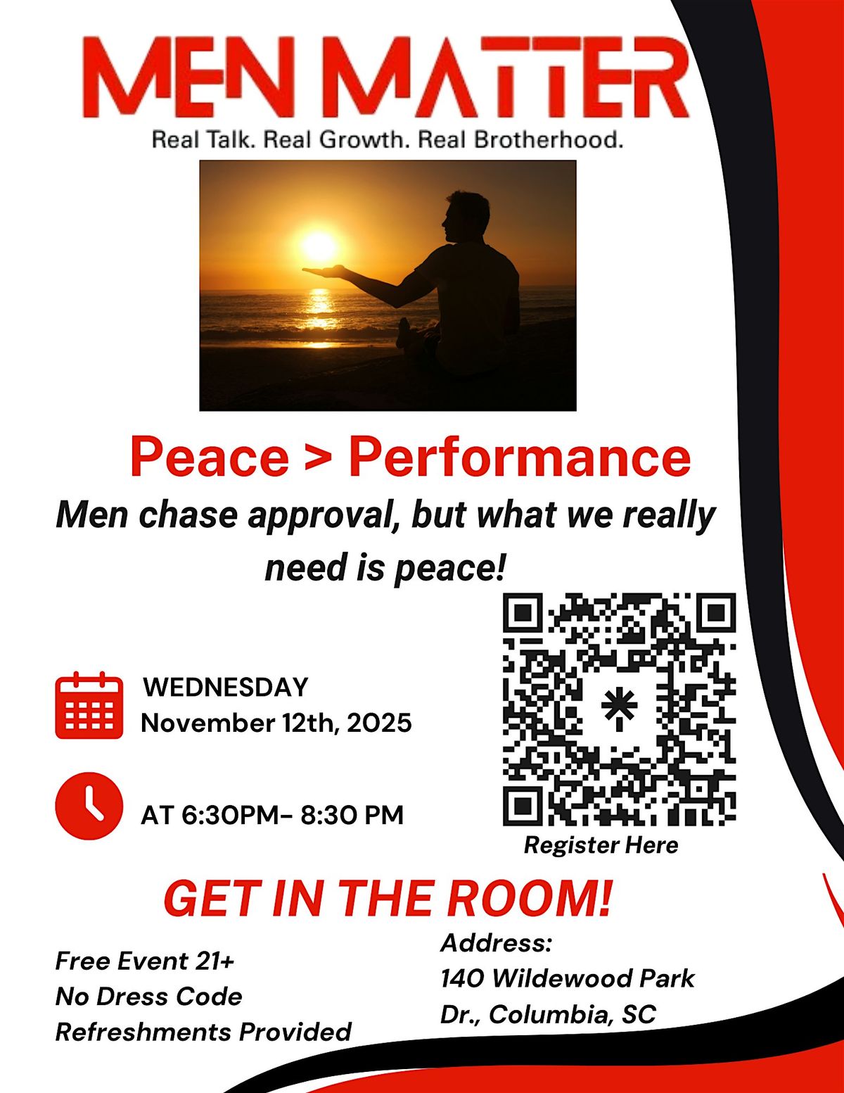 "MEN MATTER!" Networking Event LIVE in Person