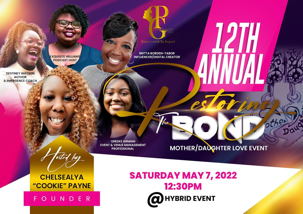 Powder Springs Library 12th Annual RESTORING THE BOND MOTHER/DAUGHTER LOVE Event at Powder ...