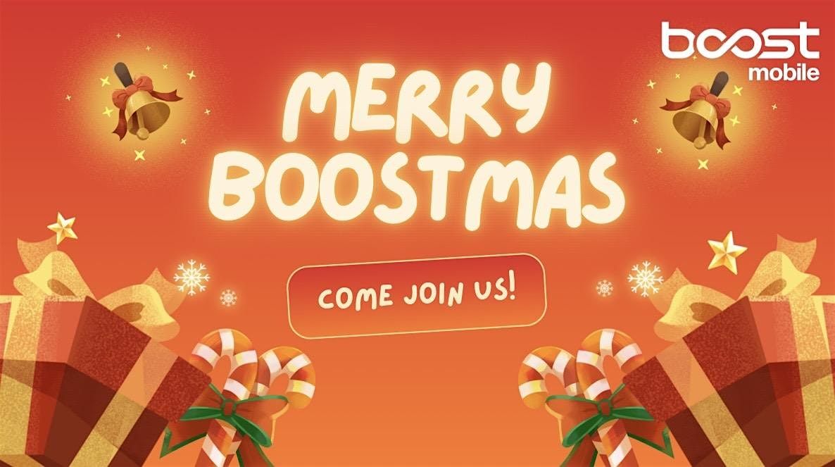 BOOSTMAS: PHOTOS WITH SANTA CLAUS & THE GRINCH!