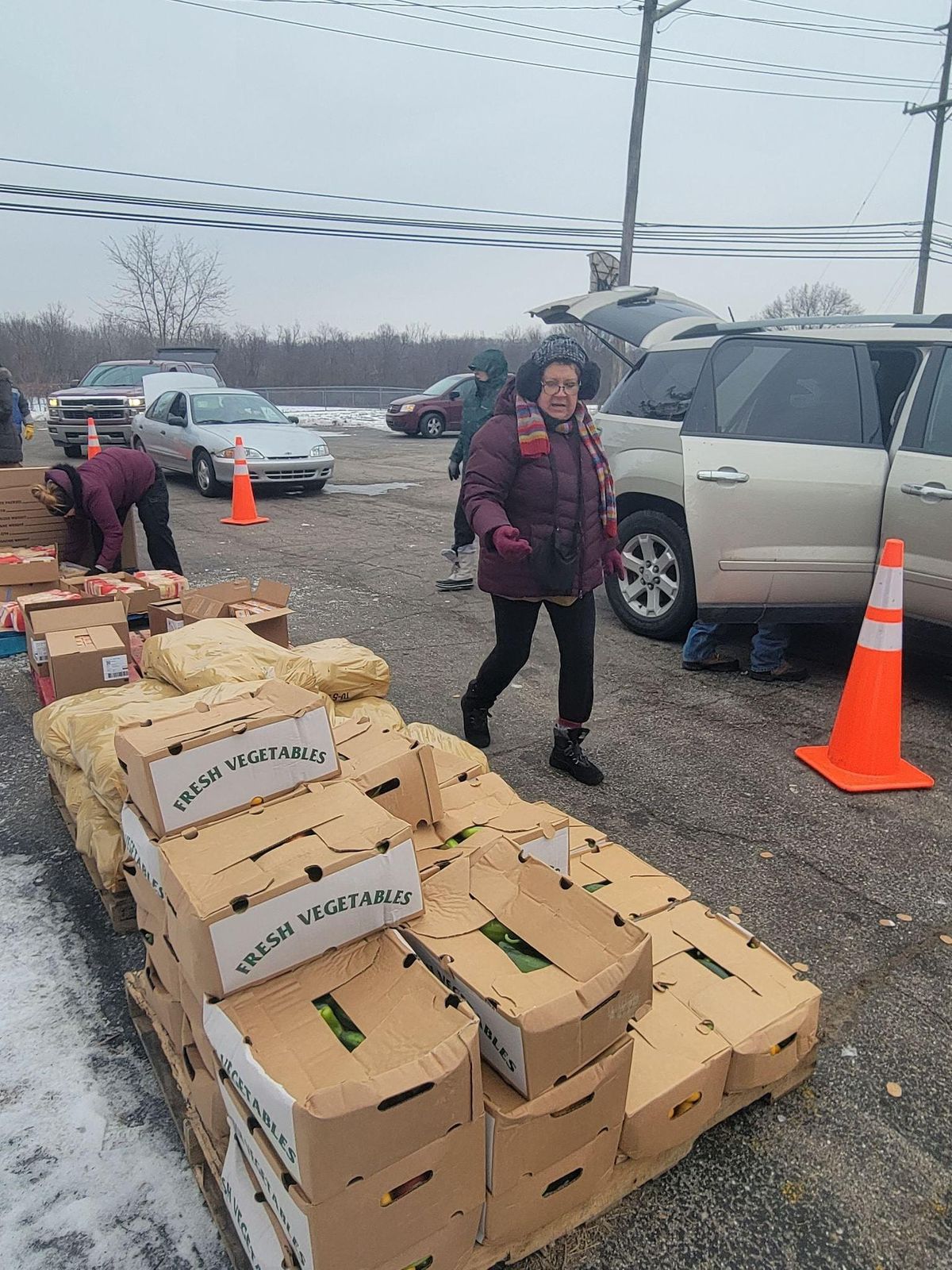 The Harvest Drive through Food Distribution 520 W Walton