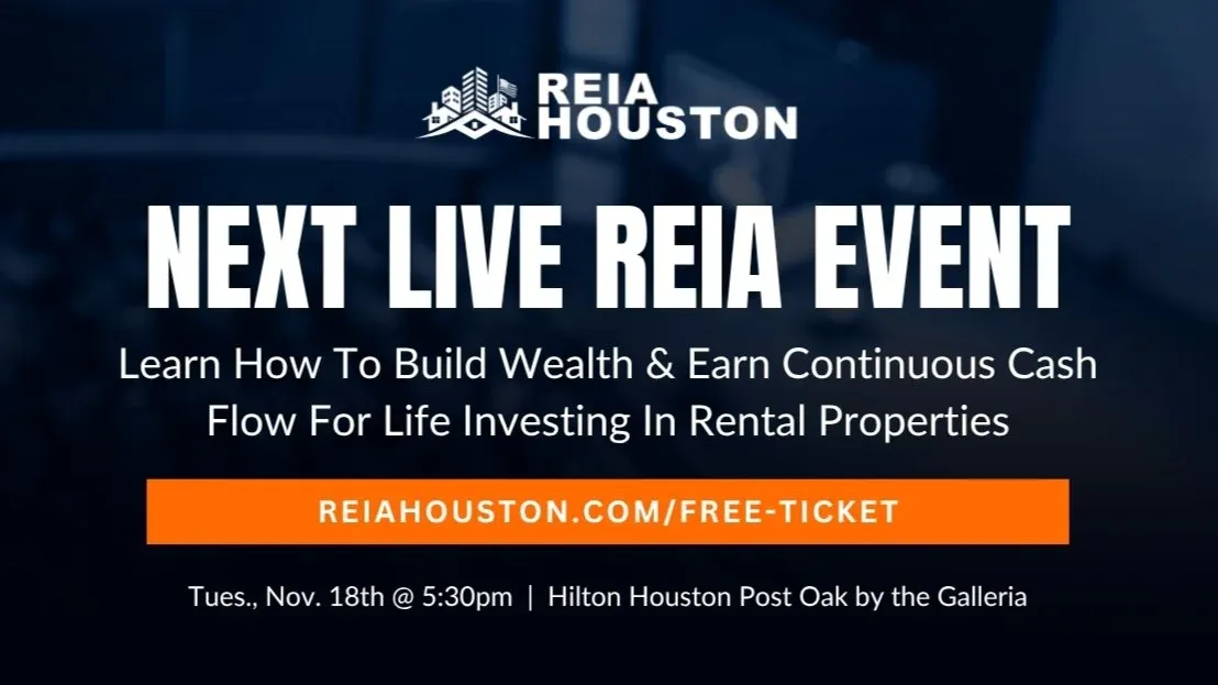 LIVE EVENT: Build Wealth & Earn Cash Flow For Life Investing In Rentals