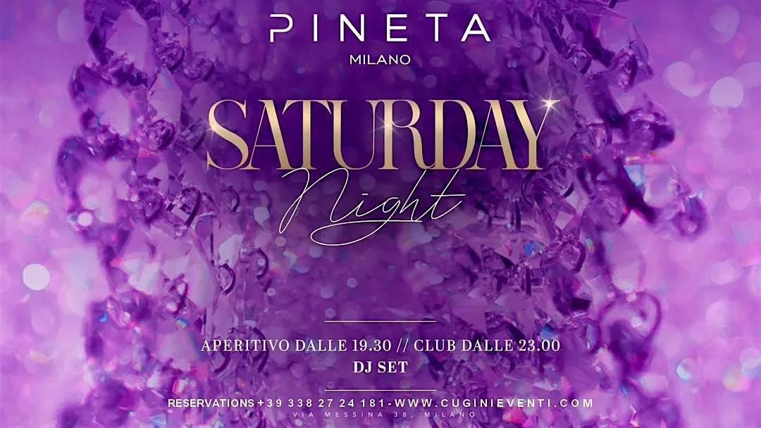 PINETA MILANO-Sabato-LISTA CUGINI | Aperitivo\/serata\/tavoli