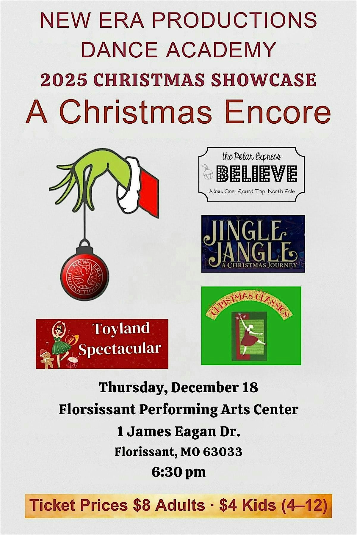 New Era Productions 2025 Christmas Showcase