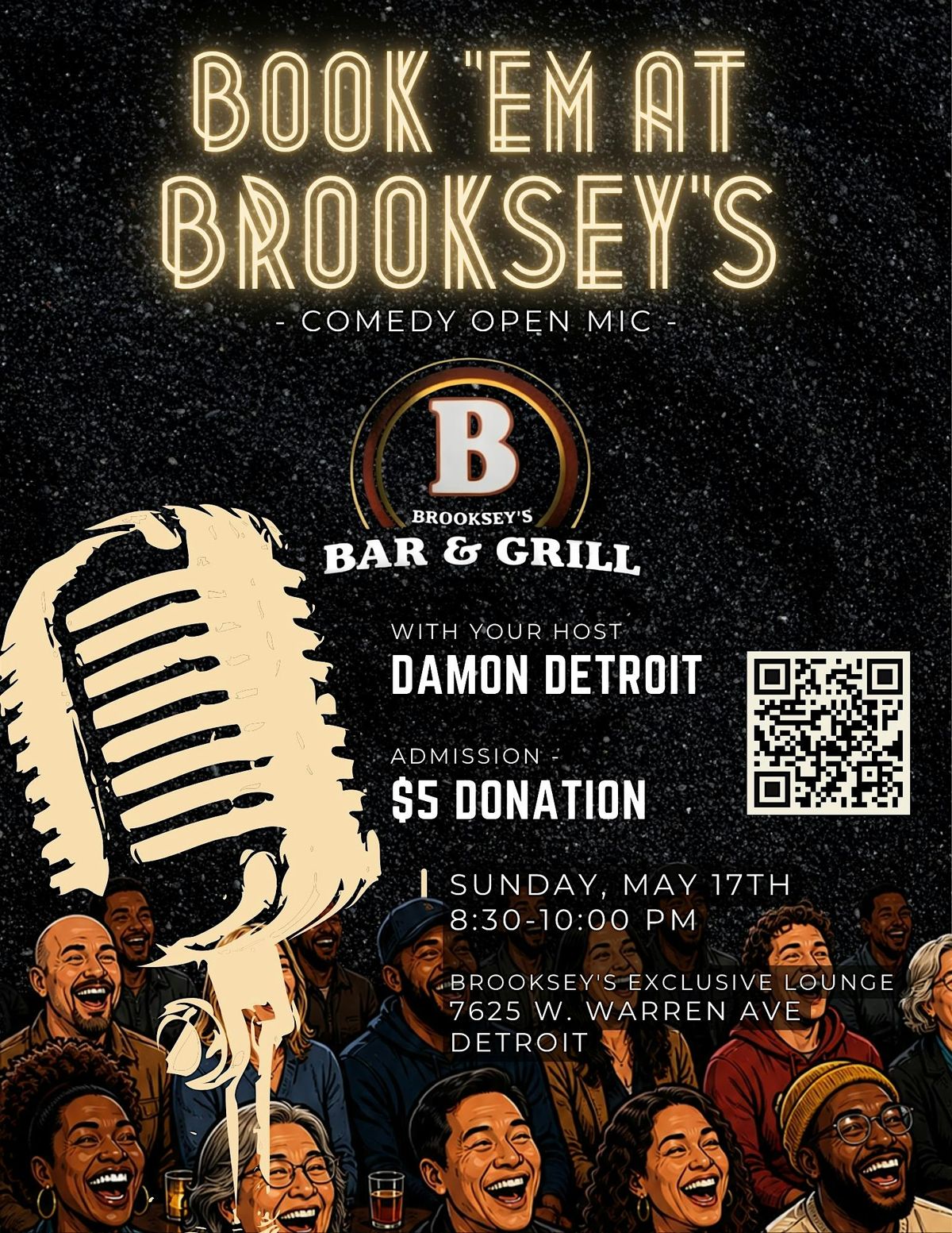 Book 'Em At Brooksey's With Damon Detroit