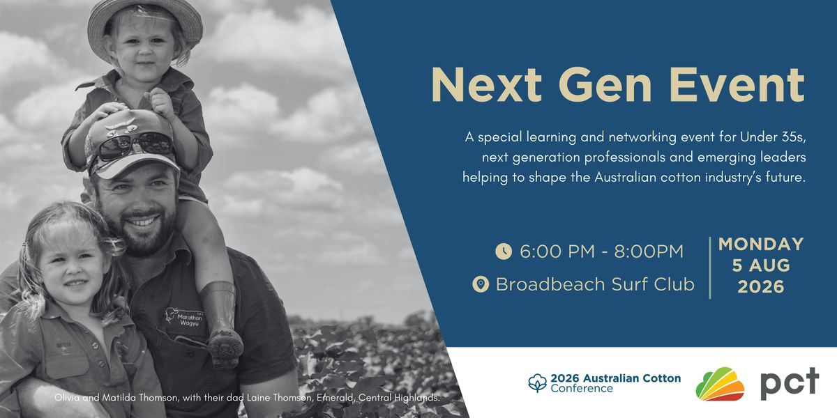 Next Gen Leadership supported by PCT AgCloud