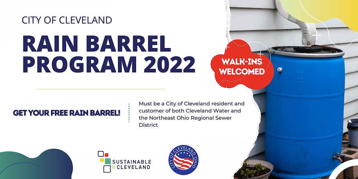 City of Cleveland 2022 Rain Barrel Program Old Brooklyn Ben