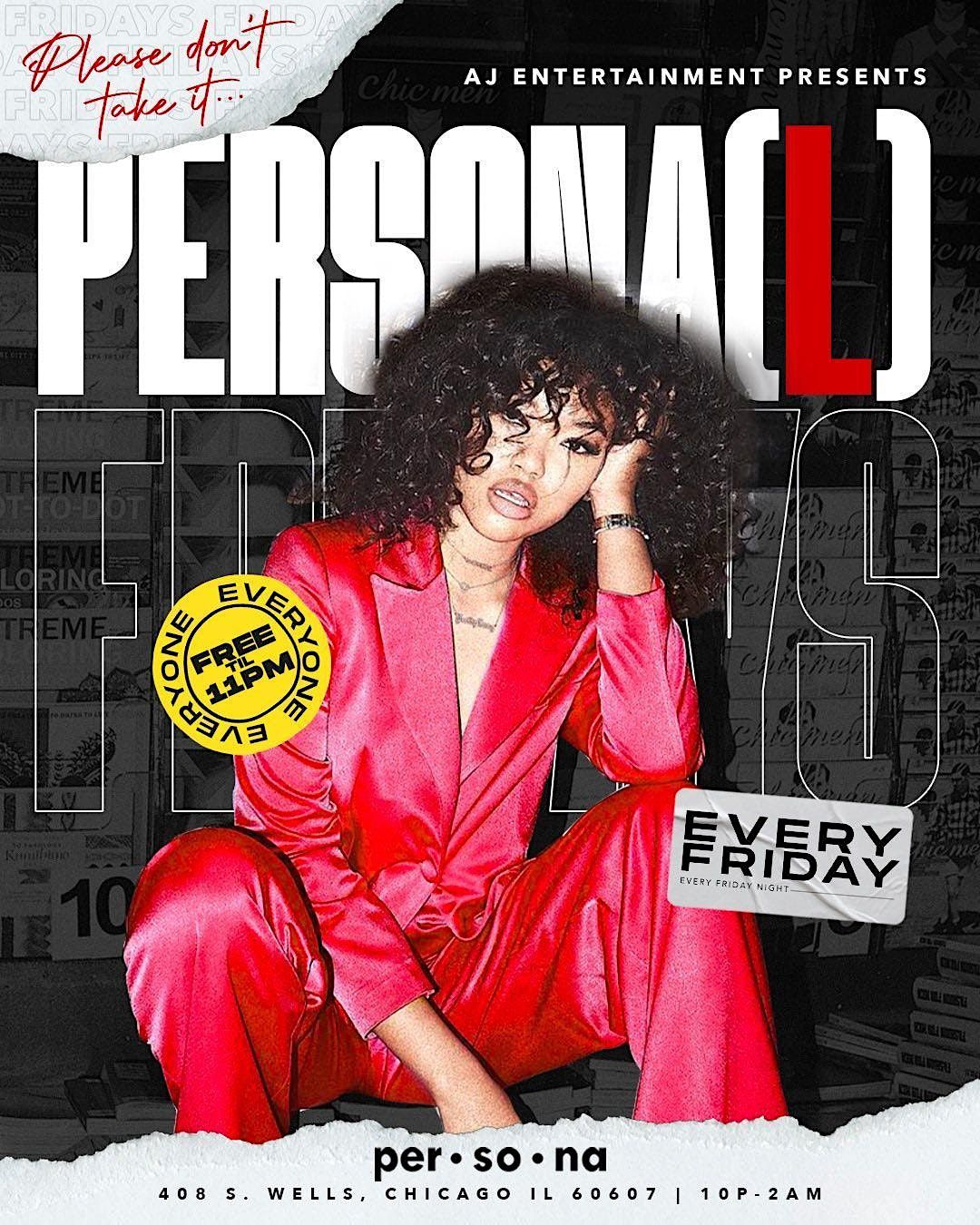 persona(L) Fridays @ Persona Nightclub