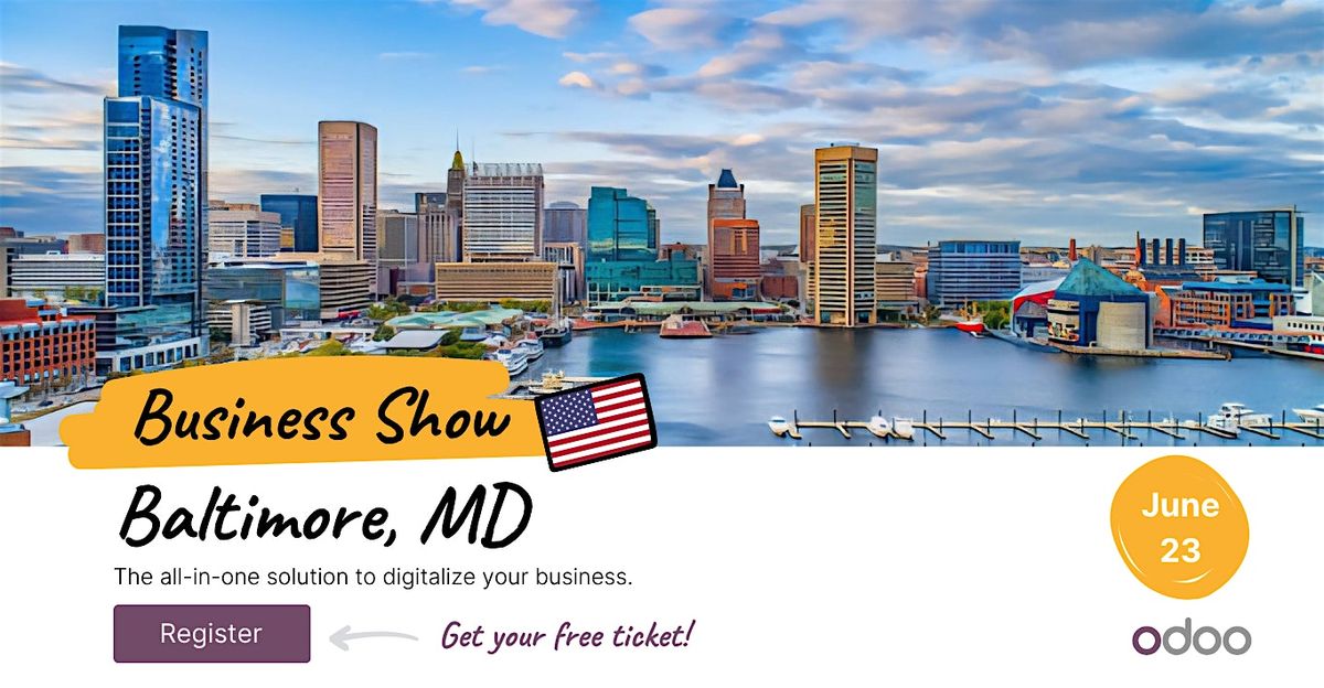 Odoo Business Show - Baltimore, MD