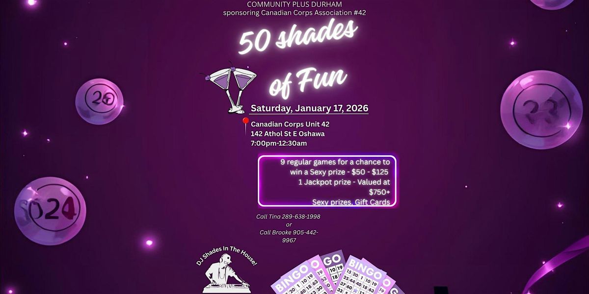 50 SHADES OF FUN - DIRTY BINGO