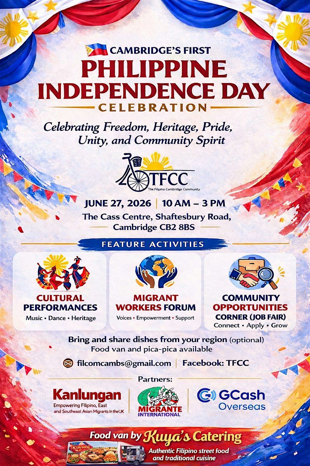 CAMBRIDGE'S 1st PHILIPPINE INDEPENDENCE DAY CELEBRATION