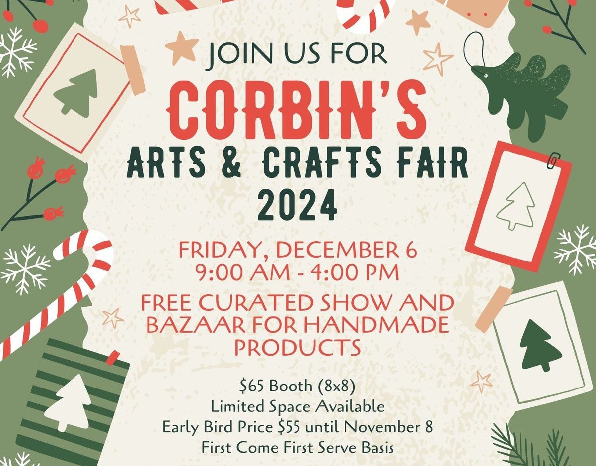 Corbin Arts & Crafts Fest North Indian Trail, Spokane, WA December