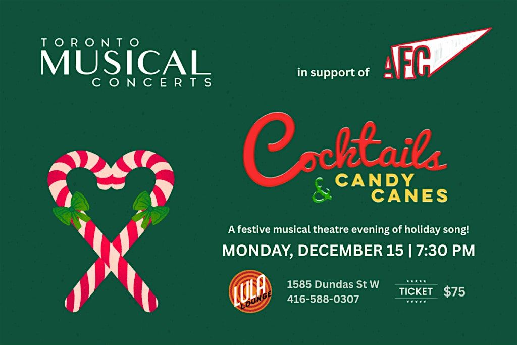 Cocktails & Candy Canes - Holiday Cabaret