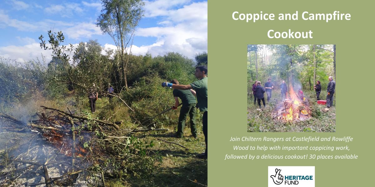 Coppicing and Campfire Cookout with Chiltern Rangers at HP12 3DD, High ...
