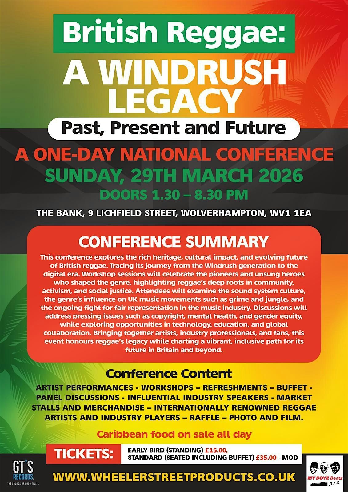 British Reggae: A Windrush Legacy - Past, Present and Future