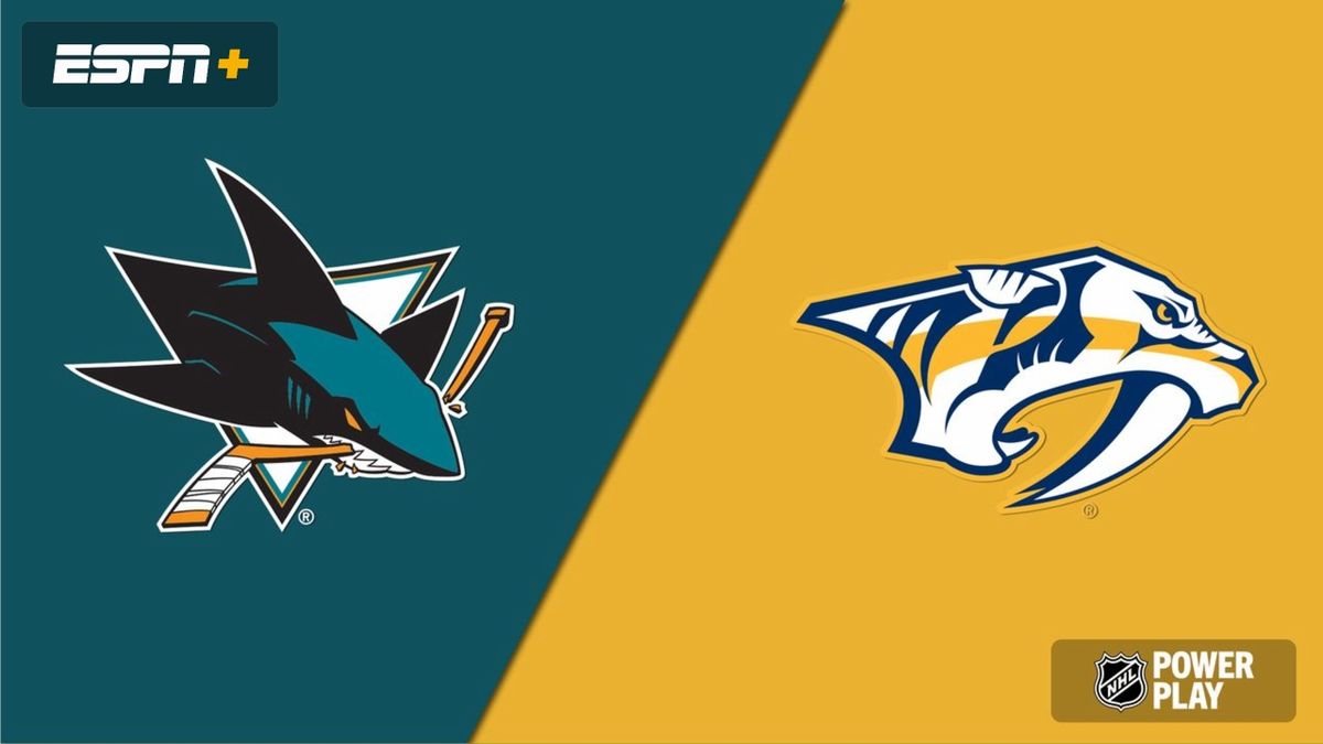 Parking Nashville Predators at San Jose Sharks
