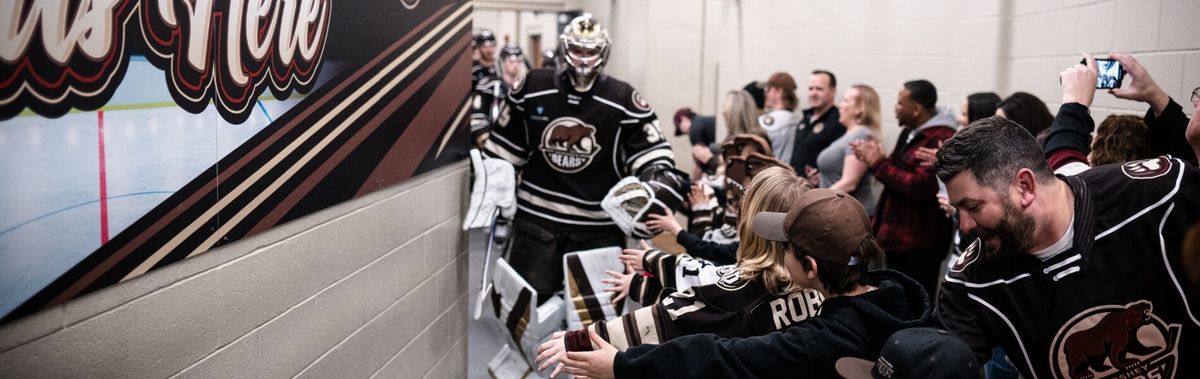 Hershey Bears at Utica Comets at Adirondack Bank Center at the Utica Memorial Auditorium