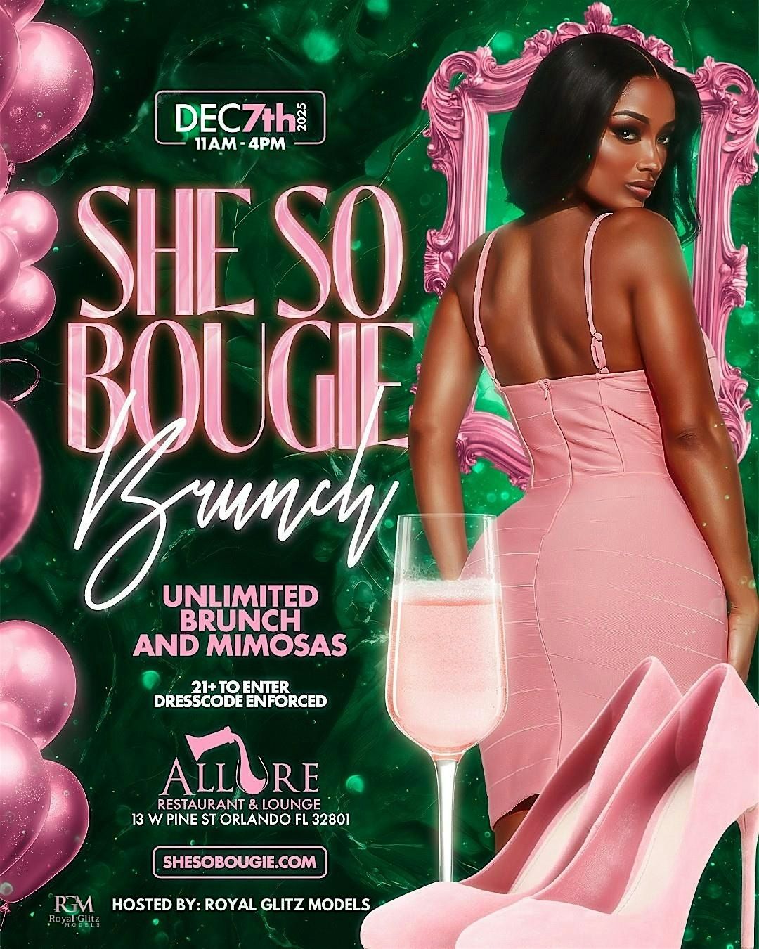 She So Bougie Brunch: Unlimited Brunch and Bottomless Mimosas