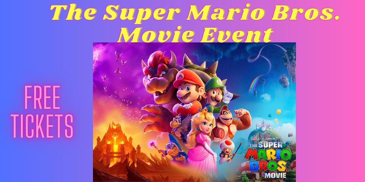 Huber Memorial Youth Super Marion Bros. Movie Event Cinemark Towson