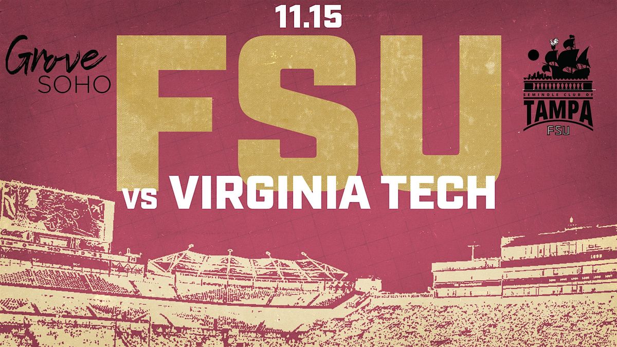 FSU vs VIRGINIA TECH WATCH PARTY