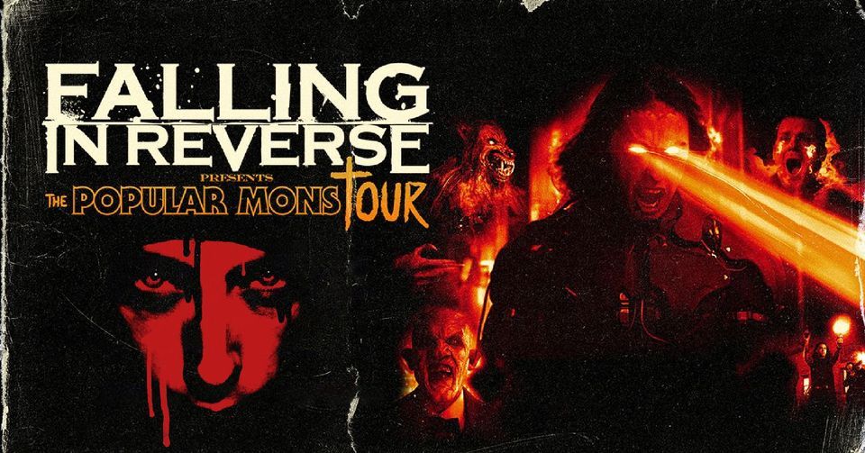 Falling In Reverse: The Popular Monstour Tour | VFW Airway Heights WA ...