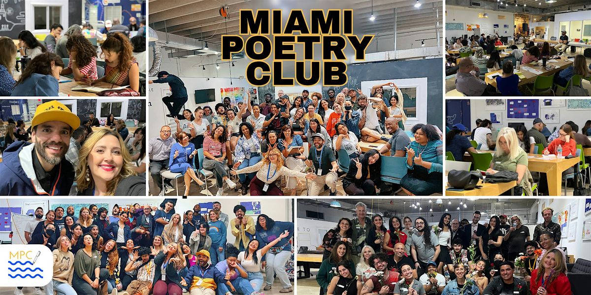 Miami Poetry Club! (2 Monthly Workshops)