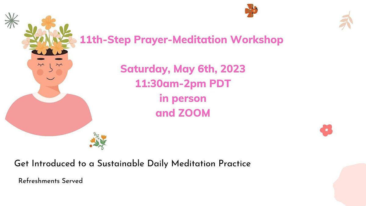 11th Step Prayer and Meditation Workshop for Mental Health Awareness Month