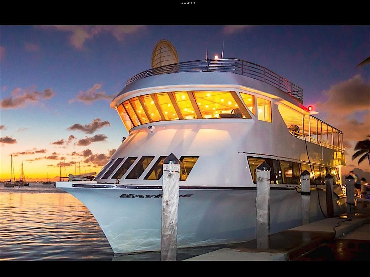 3 story 200 passenger 100ft mega yacht party with 3 hour open bar