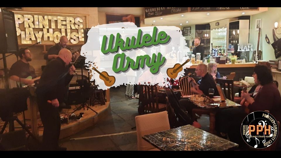 Ukulele Army Printers Playhouse, Eastbourne, EN August 2, 2022