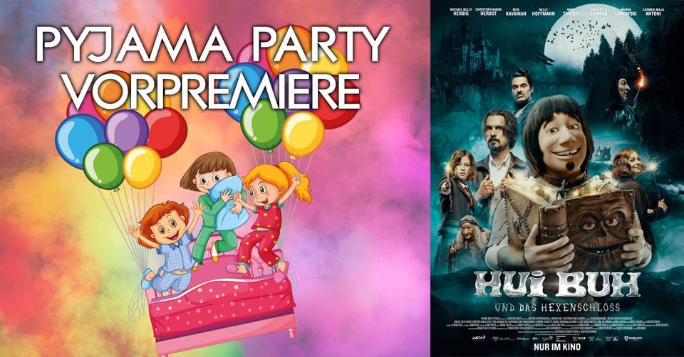 Pyjama Party Vorpremiere: Hui Buh und das Hexenschloss at Beluga Kino