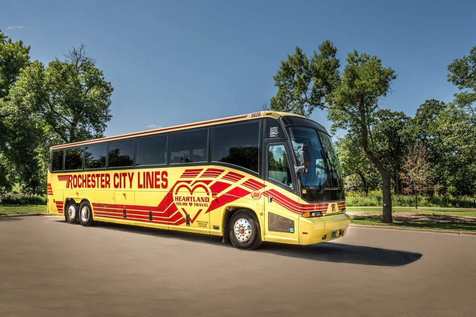 MN State Fair Charter Bus Shuttle Rochester City Lines August 29