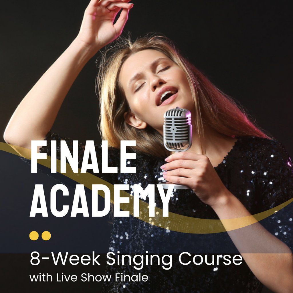Finale Academy 8-Week Singing Course with Live Show Finale