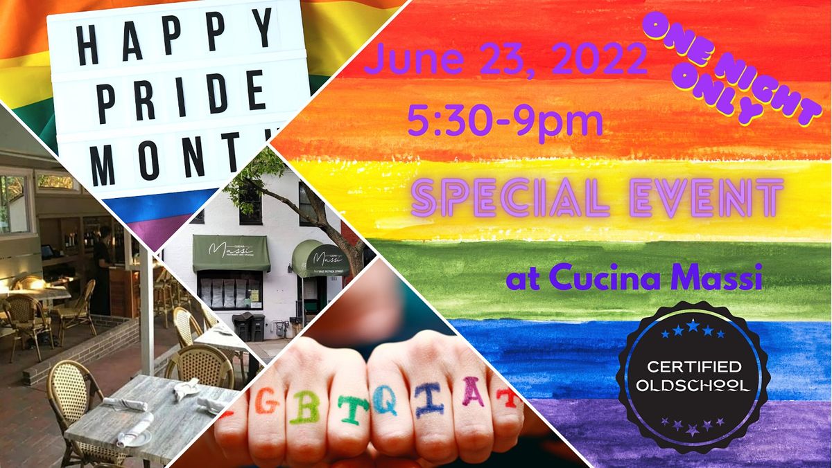 Pride Week Social at Cucina Massi Cucina Massi, Frederick, MD June