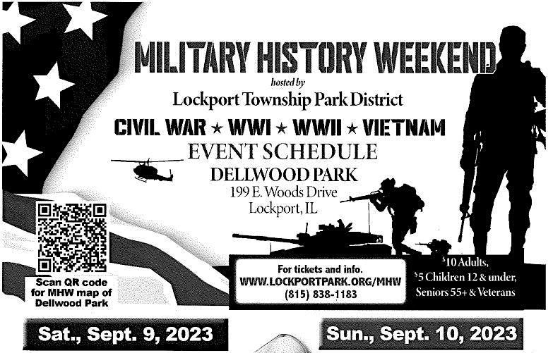 2023 Lockport Military History Weekend (CW, WW1, WW2, and VietNam