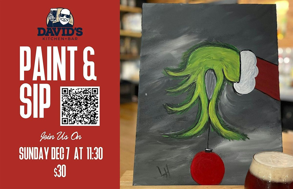 Paint And Sip At David's Kitchen