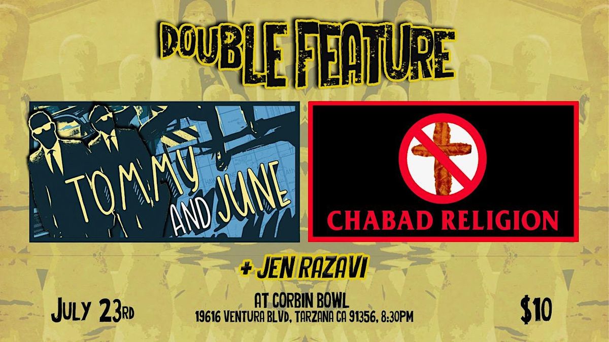 Jen Renzavi Tommy & June, Chabad Religion w/special guest Jen Razavi LIVE at Corbin ...