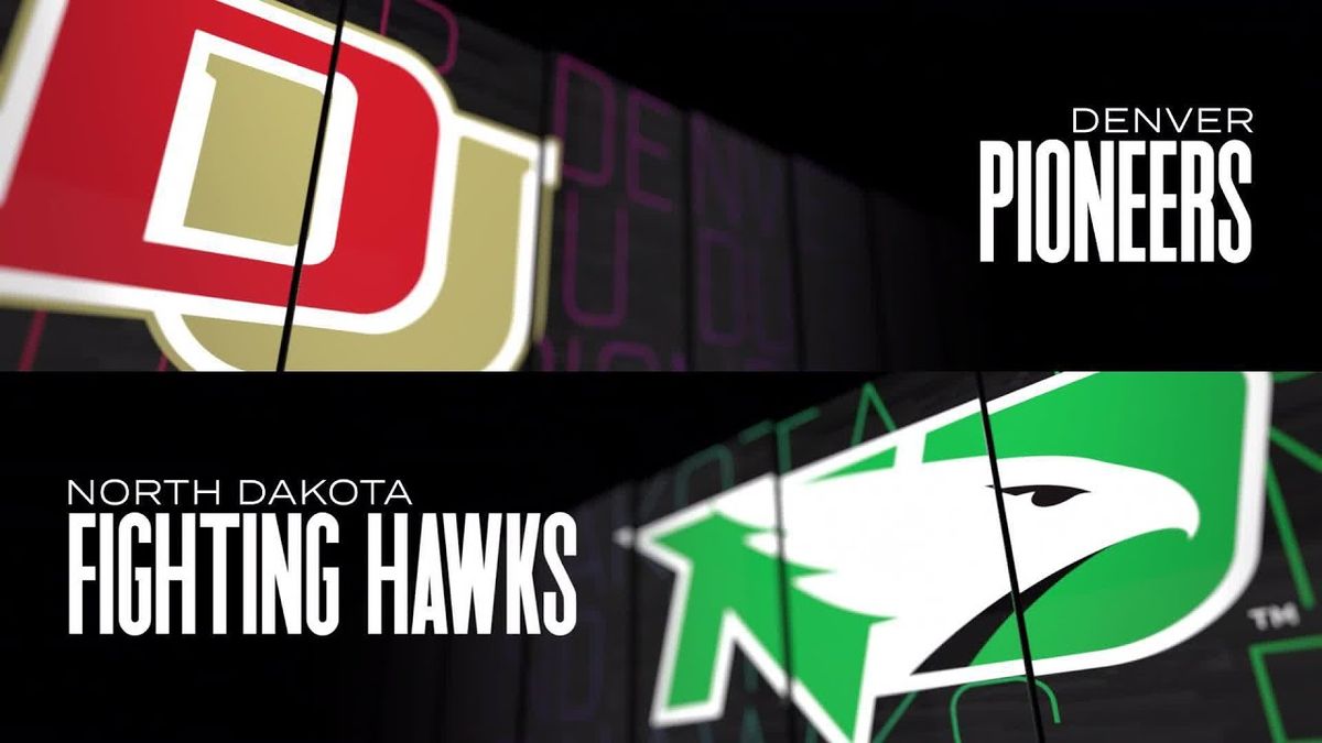 Denver Pioneers at North Dakota Fighting Hawks Mens Hockey at Ralph Engelstad Arena - Grand Forks