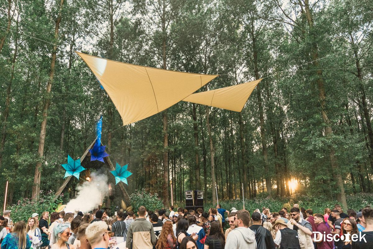 Discotek Into the Woods festival 2022 Private Woodland, Hereford, EN July 29 to July 31
