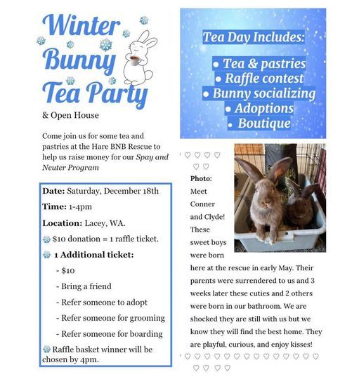 Winter Tea Party Fundraiser Lacey Washington December 18 21 Winter Tea Party Fundraiser Lacey Washington December 18 21
