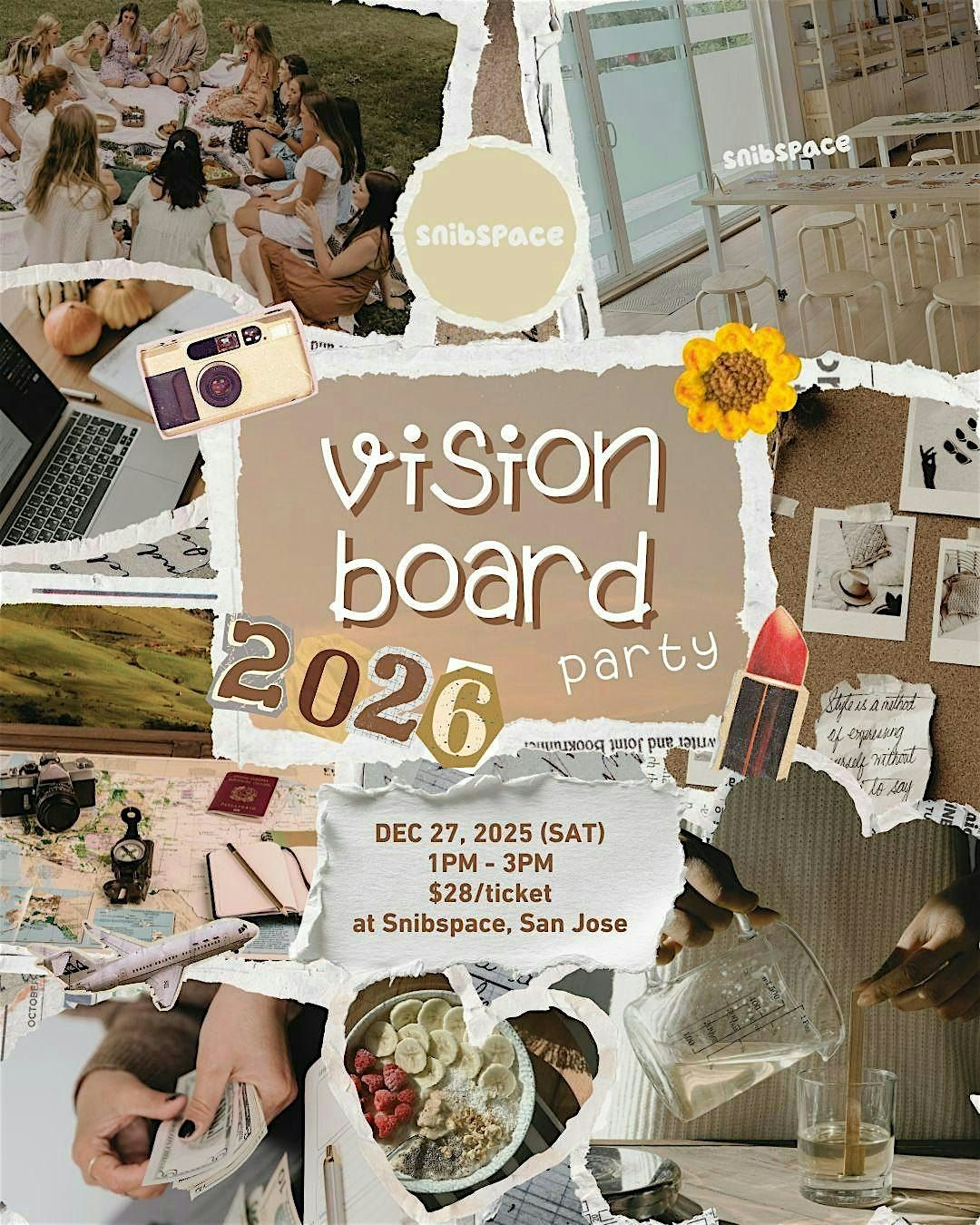 Friendsmas: Vision Board Party 2026