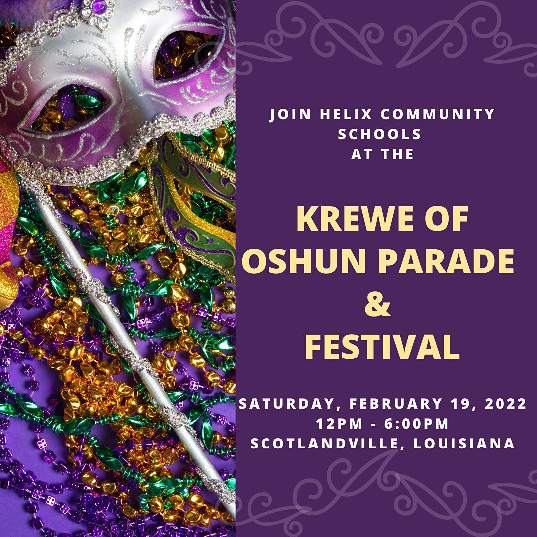 Krewe of Oshun Parade Scotlandville, Baton Rouge, LA February 19, 2022
