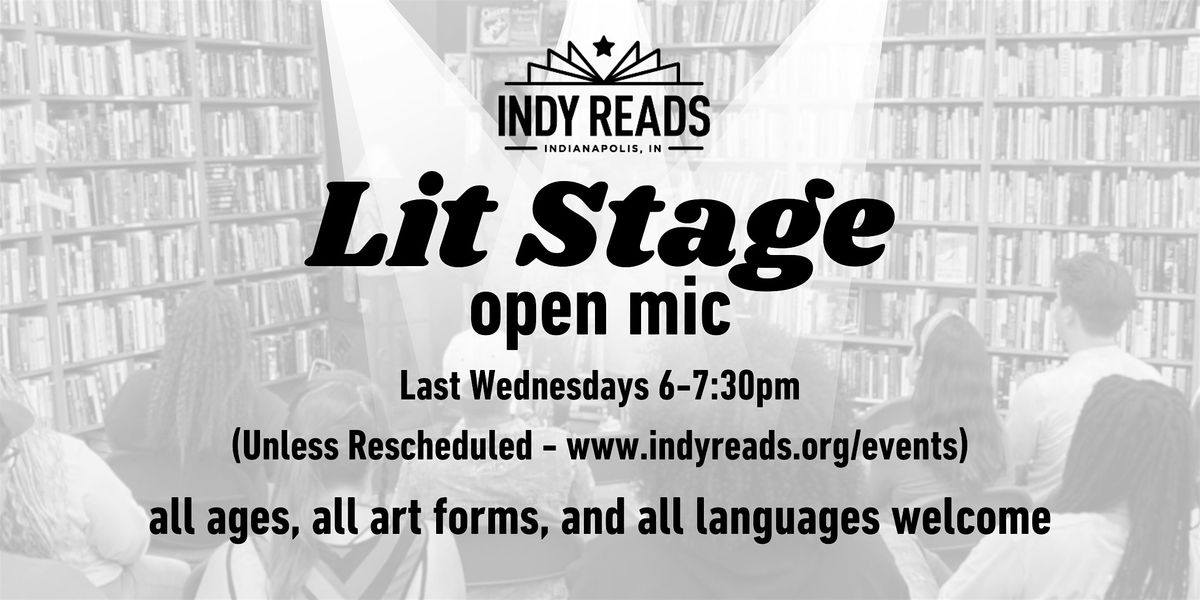 Indy Reads Lit Stage Open Mic