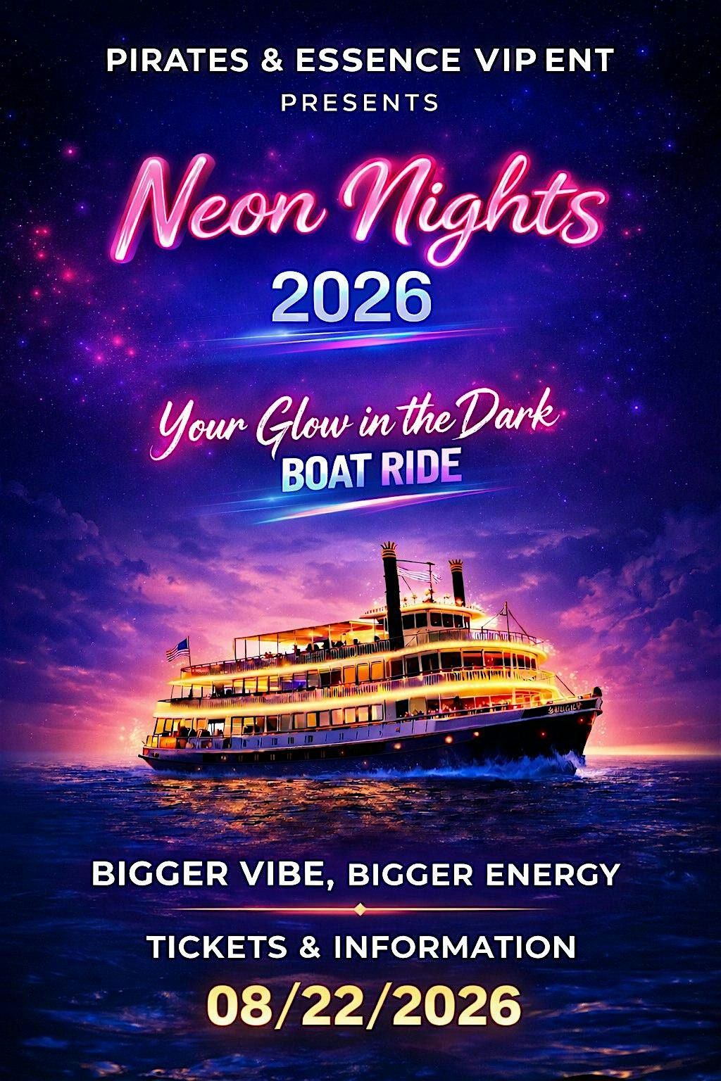 Neon Nights Boat party