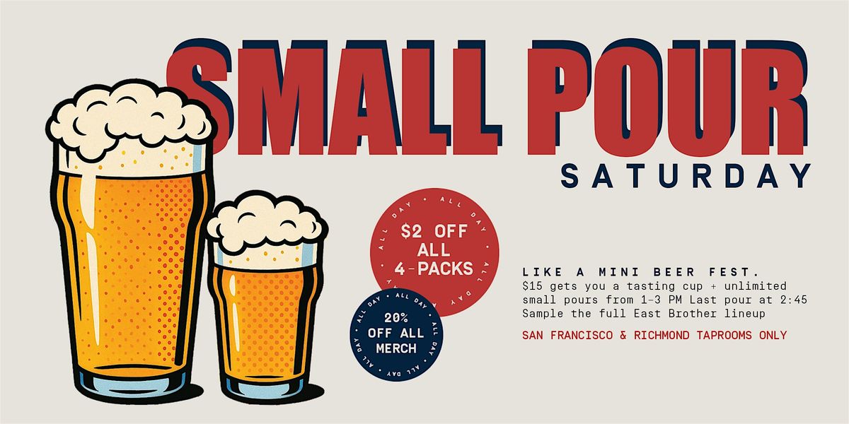 Small Business Saturday at East Brother Beer Co