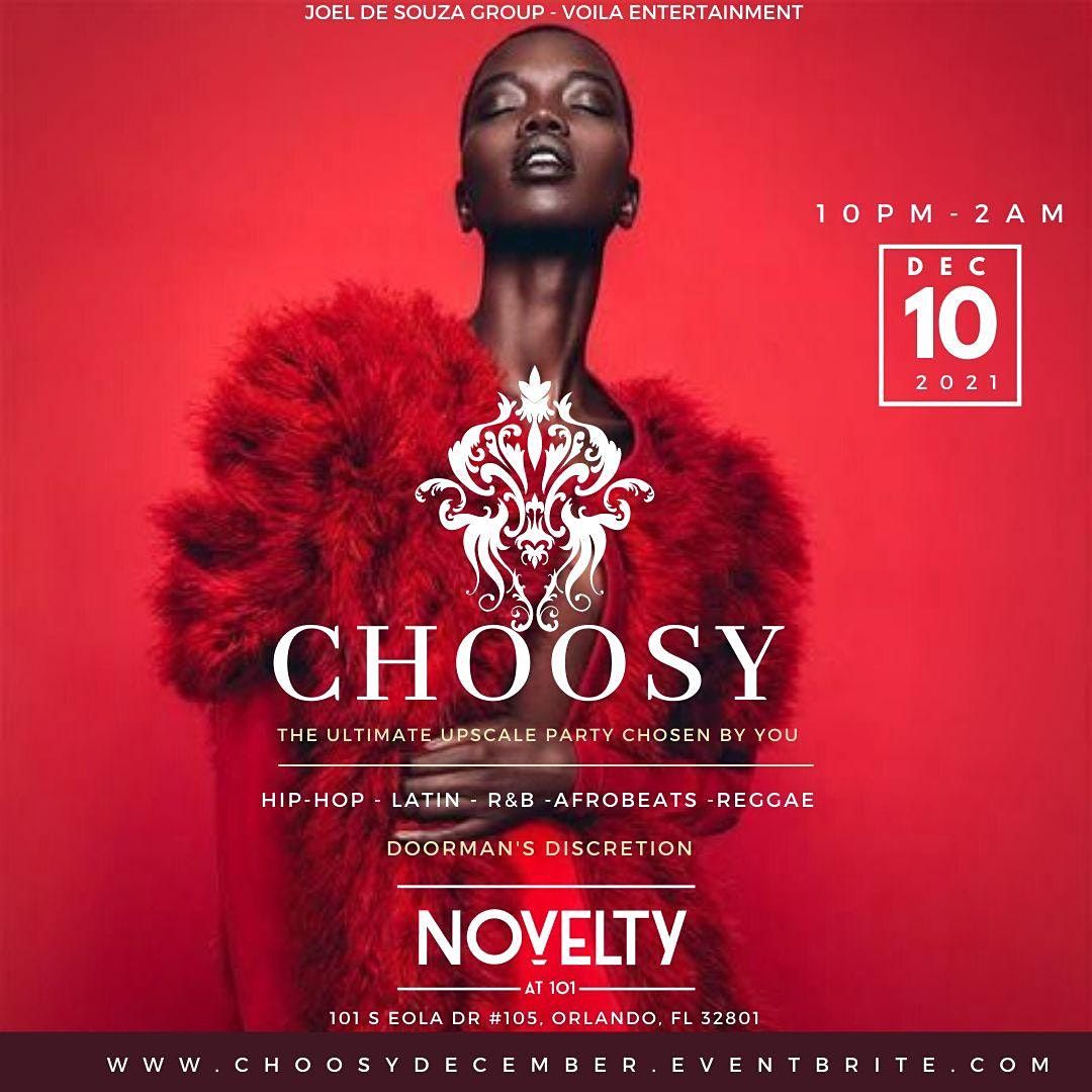 Choosy The Ultimate Upscale Party Novelty at 101, Orlando, FL